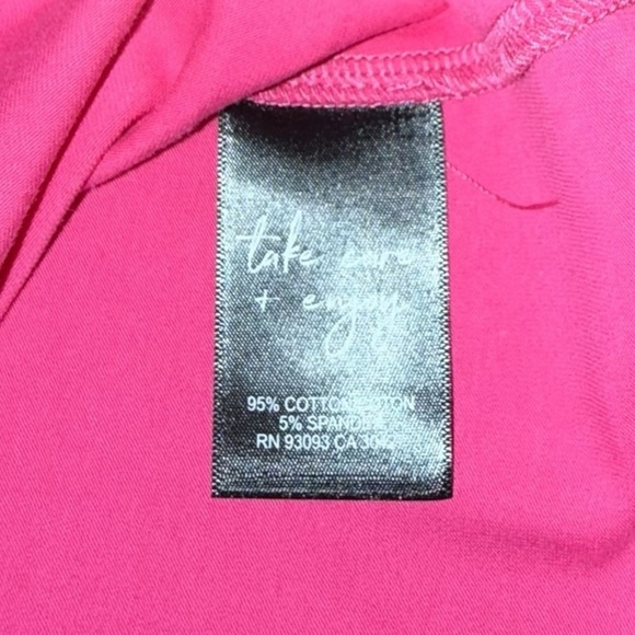 NWT NIC+ZOE Women's Shirt Tail Perfect Tank Plus 1X Watermelon Pink - Picture 12 of 13